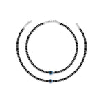 Oxidised Silver Spiral Anklet Pair of Anklets