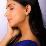 Oxidised Silver Ethnic Baali (Hoops) For Him