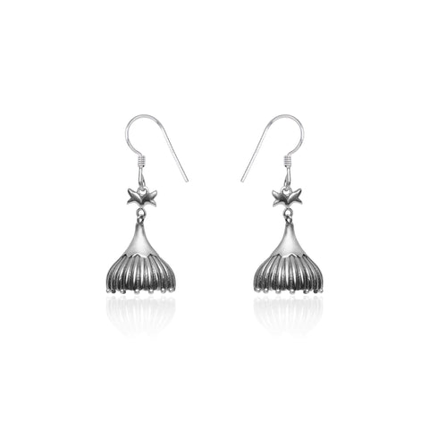 Oxidised Dome Jhumki