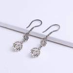 Oxidised Silver Filigree Danglers