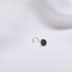 Oxidised Silver Classic Nose Pin