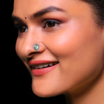 Oxidised Wheel Nose Pin (Clip on)