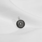 Oxidised Wheel Nose Pin (Clip on)
