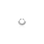 Oxidised Silver Boho Septum Nose Ring