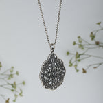 Oxidised Mandala Pendant with Box Chain