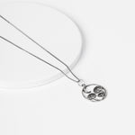 Oxidised Silver Vintage Pendant