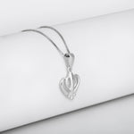 Sterling Silver Sikh Khanda Pendant with Box Chain