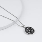 Oxidised Silver Nazar-Ka-Tika Pendant