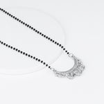 Silver Zircon Enticing Mangalsutra