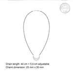 Silver Zircon Enticing Mangalsutra
