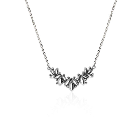 Oxidised Bloom Necklace