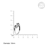 Oxidised Silver Horse Ring