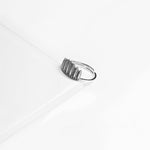 Oxidised Silver Embellished Azure Ring