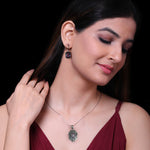 Oxidised Purple Elegance Set