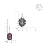 Oxidised Purple Elegance Set